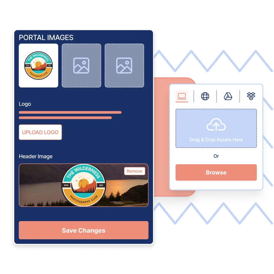 Join It membership crm product illustration
